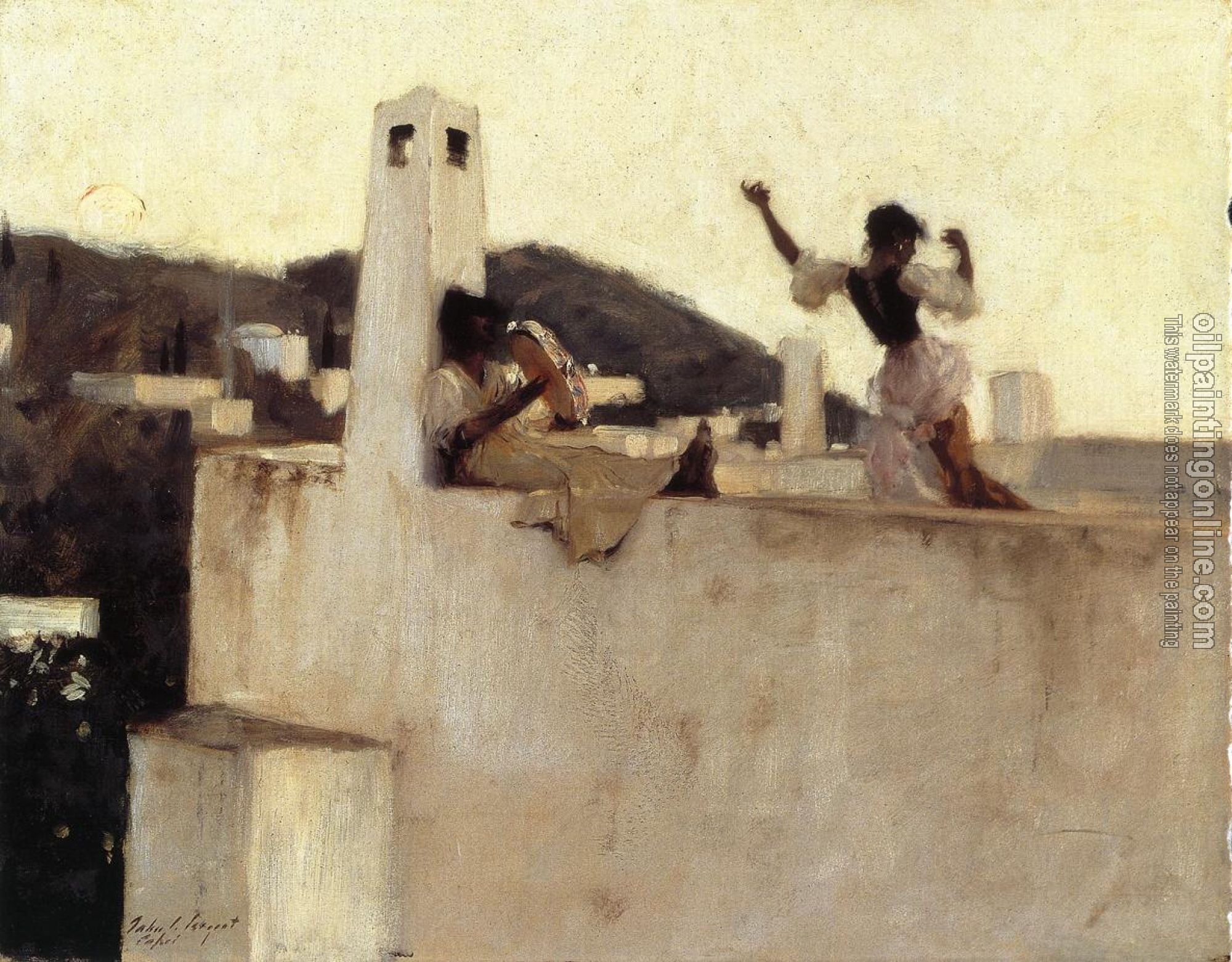 Sargent, John Singer - Rosina, Capri